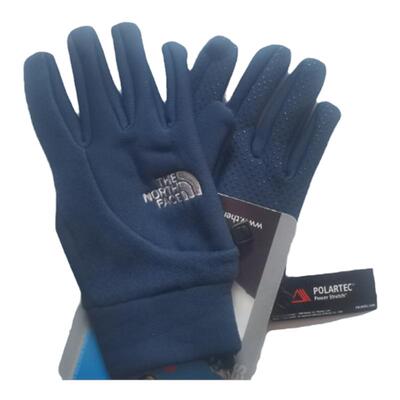 男女抓绒登山晨练徒步保暖手套