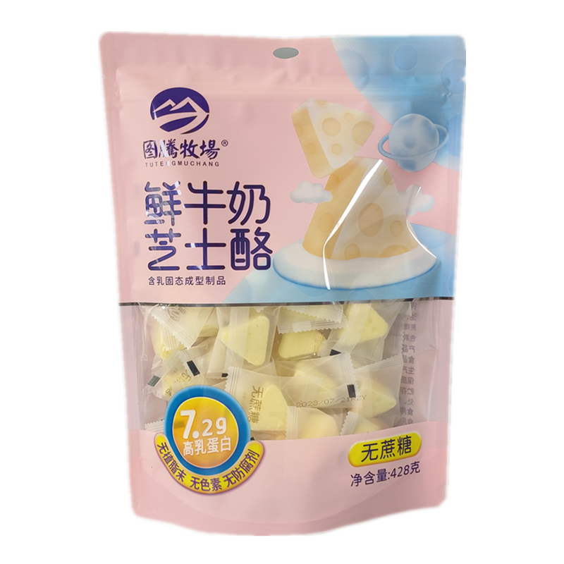 图腾牧场无蔗糖芝士酪内蒙特产