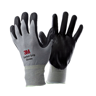 3M舒适型防滑耐磨防滑手套工业工作劳动丁腈劳保防护手套劳保1双