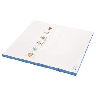 贝天爬爬垫折叠PU加厚宝宝防摔地垫儿童家用无甲醛ixpe婴儿爬行垫