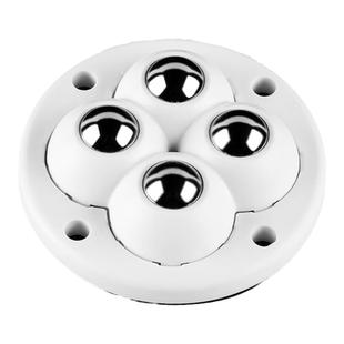 万向轮轮子滑轮移动底座滚珠粘贴式脚轮家具转椅滚轮小车轮尼龙轮