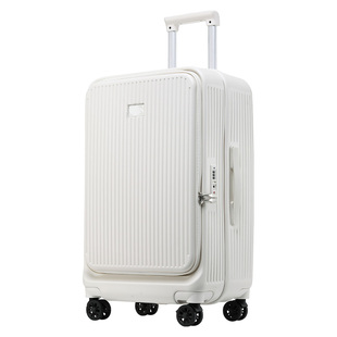 大容量拉杆箱行李箱拉链箱侧开盖男女旅行箱20/24/26英寸密码箱