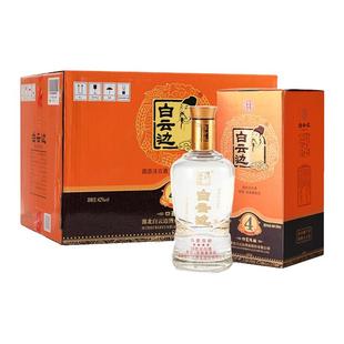 【白云边官方授权】白云边四星 4星陈酿42度 兼香型白酒500ml*6瓶