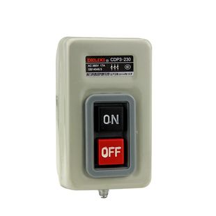 德力西押扣开关CDP3-230动力控制按钮扣押开关BS230B三相电机380v