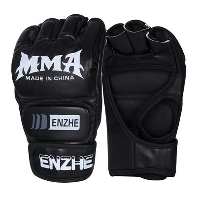 竞派半指拳击手套散打搏击MMA