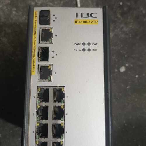 议价H3CIE410012TP工业以太网交换机维修