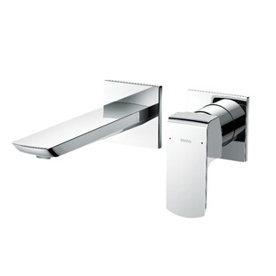 TOTO入墙面盆龙头TLG02310/02311/01311/01310B墙出冷热水嘴(05-N