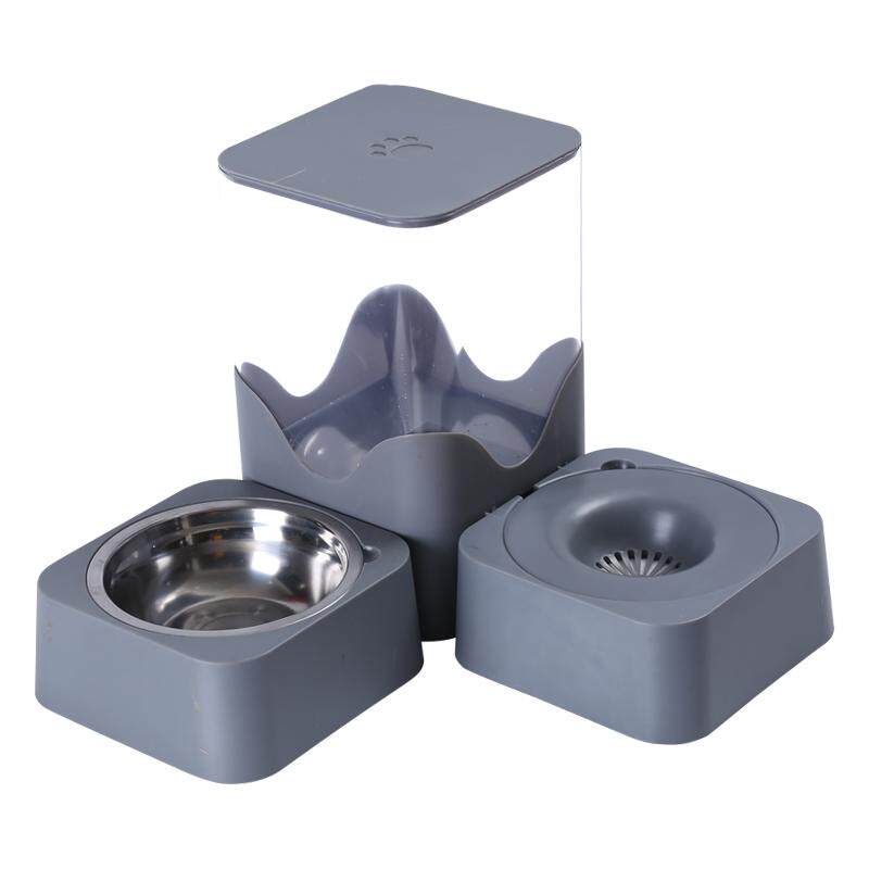 狗狗饮水器自动喂水机猫碗猫咪喝水大容量二合一水壶不湿嘴不插电