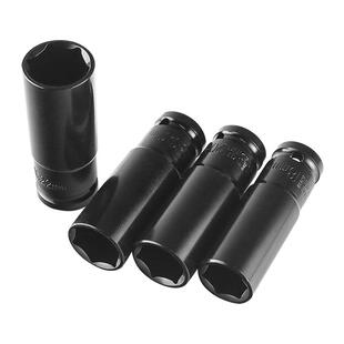 1/2电动扳手套筒头加长六角套筒扳手8-32mm风炮套铜工具