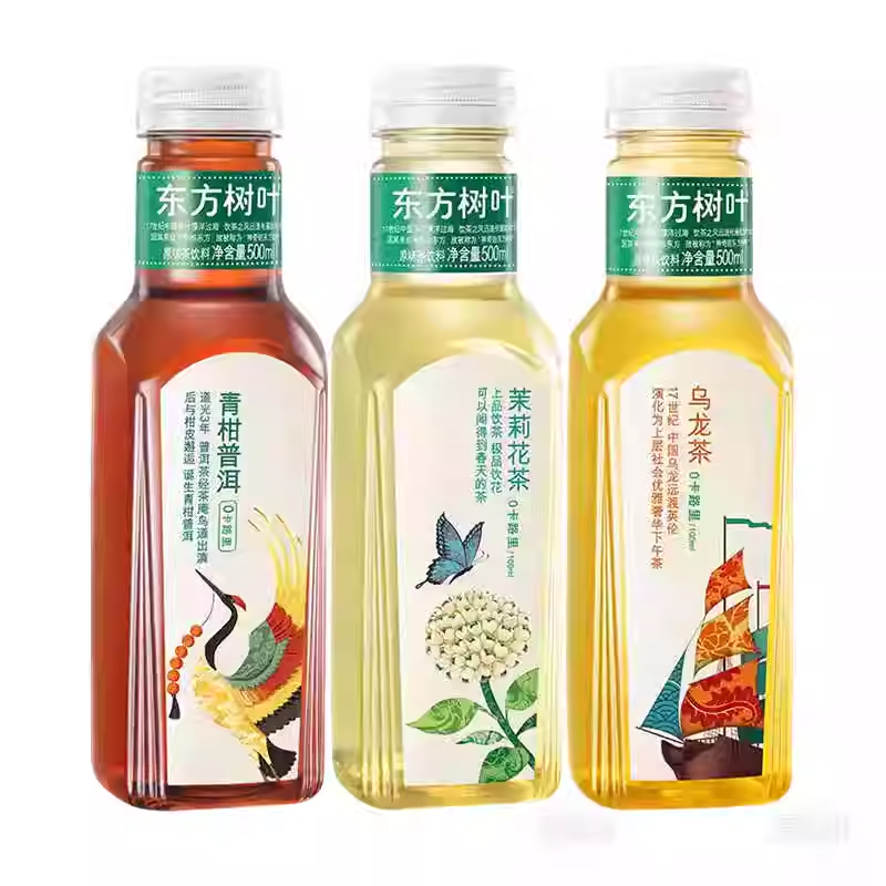 农夫山泉东方树叶混合装无糖茶饮料茉莉花茶500ml瓶装整箱乌龙茶 农夫山泉东方树叶混合装无糖茶饮料茉莉花茶500ml瓶装整箱乌龙茶