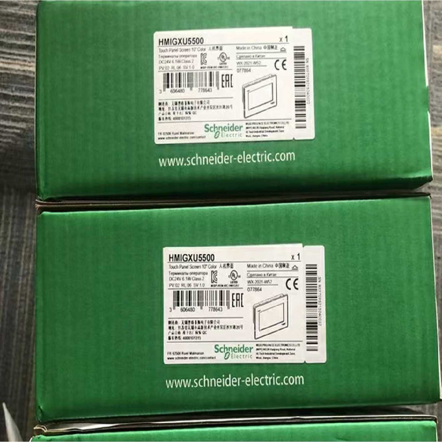 议价优惠供应施耐德触摸屏显示器 HMIGXU3500 质保库存顺丰包邮