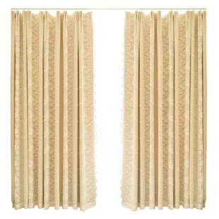 遮光窗帘2026年新款卧室少女网红公主风蕾丝纱客厅轻奢法式挂钩式