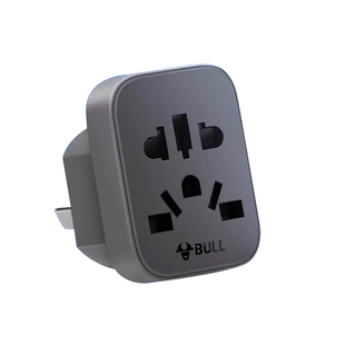 公牛圆孔插座欧标转国标插头面板转换器韩国德国法国欧洲转换插头