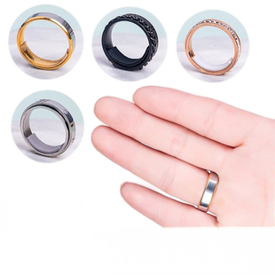 戒指大了调节器隐形固定防掉垫透明硅胶闭口戒指改小缩小尺寸垫圈