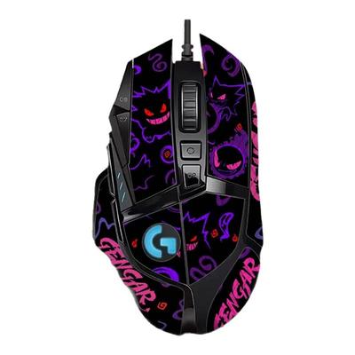 罗技G502HERO主宰者有线游戏鼠标黑金耿鬼防滑贴机械电竞台式电脑