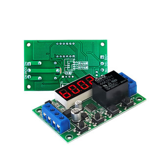 粤豫YYC-2S脉冲触发延时时间继电器模块断电循环定时电路开关毫秒