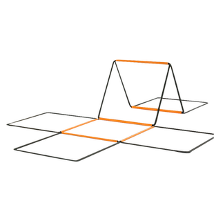 蝴蝶梯多功能绳梯训练敏捷梯儿童敏感梯青少年体能训练器材跳格梯