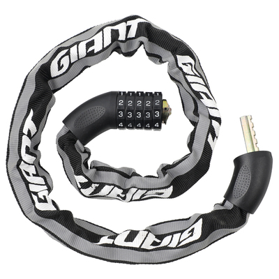 捷安特自行车链条锁密码防盗安全