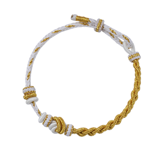 【捡漏钜惠】手绳圆满结DIY可穿串珠手工编绳手链绳女本命年礼物