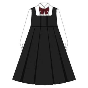 樱奈家卡奶裙原创正版JK制服背带裙护奶裙学院风西式女连衣裙套装