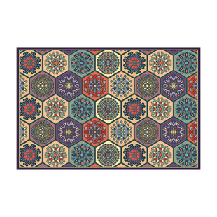 复古美式硅藻泥加厚厨房地垫防滑防油吸水垫专用脚垫地毯可擦免洗