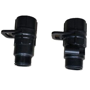 润新控制阀配件流量计F65F63软水机控制器流量计配件进出水螺纹口