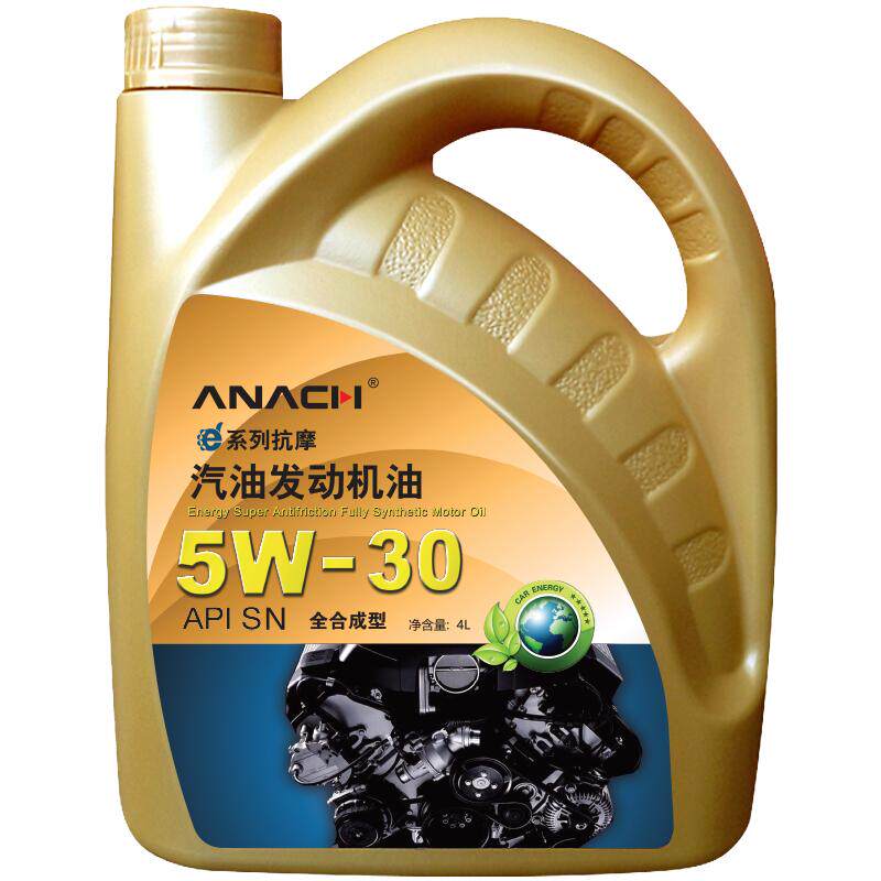 安耐驰ANACH系列机油SN5W-30 4L全合成机油汽车发动机油润滑油
