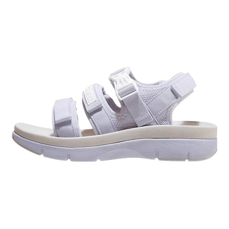 骆驼女鞋2025年夏季新款魔术贴休闲沙滩凉鞋女增高厚底运动凉鞋女