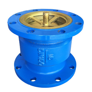 HC41X-16消声止回阀法兰单向阀逆止阀DN40 50 65 80 100 150 200