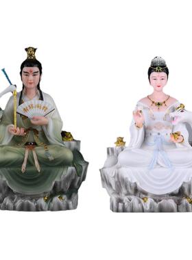 铭昌汉白玉蟒天龙胡天霸神像工艺