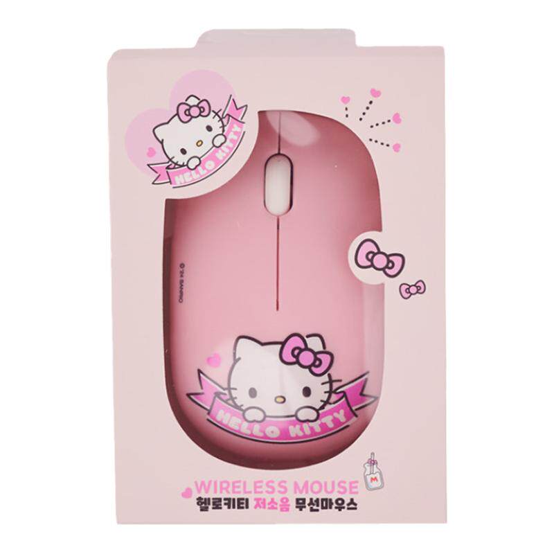 三丽鸥凯蒂猫无线鼠标便携静音女