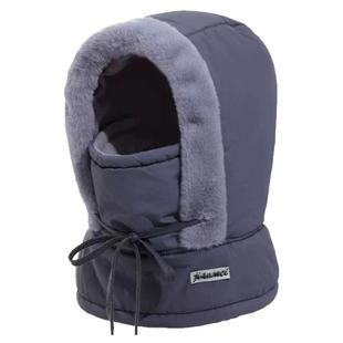 雷锋帽男女冬季户外骑行电动车防寒挡风棉帽子东北加绒厚滑雪面罩