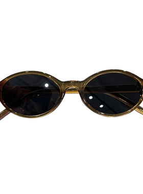 韩系书呆子近视太阳镜防紫外线女