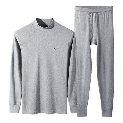 七匹狼男士保暖内衣纯棉半高领