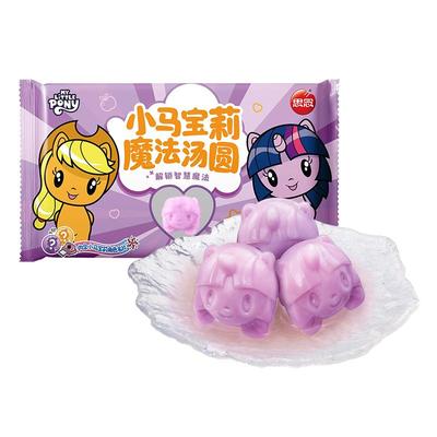 思念小马宝莉魔法汤圆草莓黑芝麻蓝莓风味小圆子元宵儿童甜品