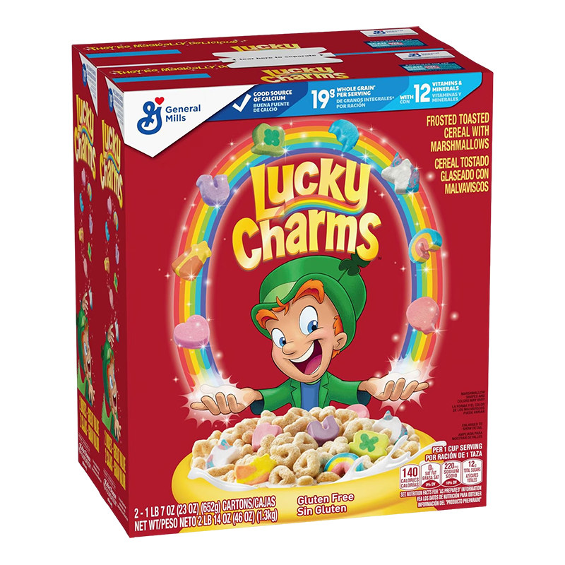 Lucky通用磨坊燕麦片谷物早餐