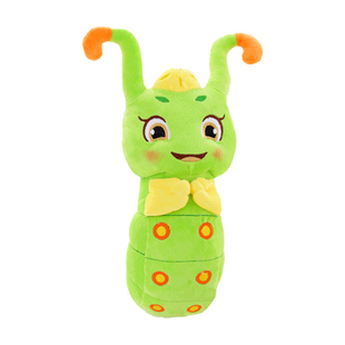 糖宝玩偶公仔千萌灵虫花千骨布娃娃毛绒玩具毛毛虫儿童礼物男女生