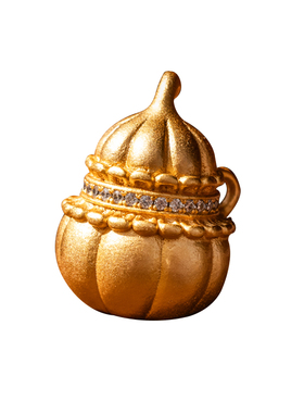 新中式小胖葫芦镶玉精致温柔项链