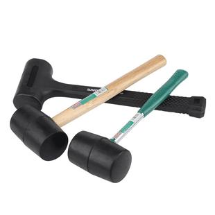 威力狮橡胶锤装修地板陶瓷瓷砖大理石木工安装锤榔头无弹力皮锤子