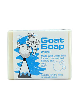 澳州Goat Soap羊奶皂洁面洗澡洗头100g温和清洁宝宝孕幼可用包邮