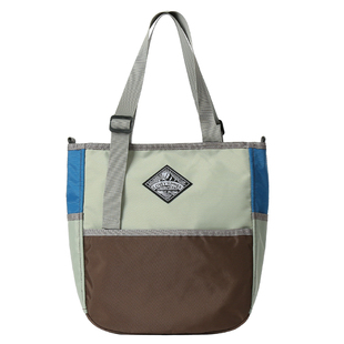 新款时尚托特包拼色购物袋女轻便通勤单肩斜挎包大容量休闲便当包