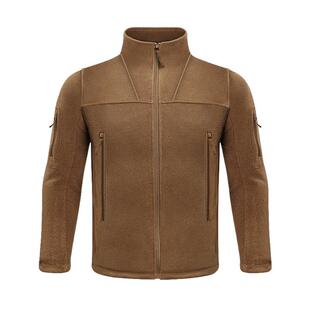 自由兵冒险家抓绒衣男款外套摇粒绒内胆户外加厚立领抗静电卫衣