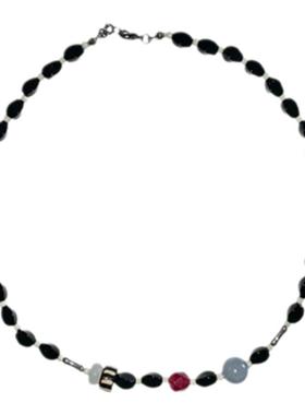 waki萨萨里探险项链锁骨链