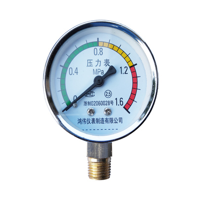 压力表正向y40y50y60规格齐全