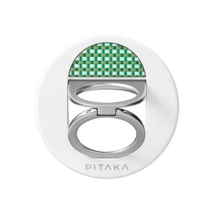 PITAKA新款磁吸手机支架凯夫拉指环扣magsafe便携多功能懒人支架磁力环轻薄芳纶纤维横竖屏可调节磁力圈高级