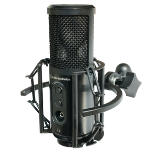 高端铁三角AT2020电容麦麦克风2500开口防震架2035系列4400桌面支