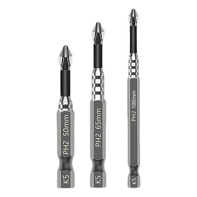 抗冲击防滑十字批头强磁性高硬度