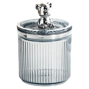 轻奢棉签化妆品化妆棉盒子收纳盒家用高档牙线收纳筒棉签盒牙线盒