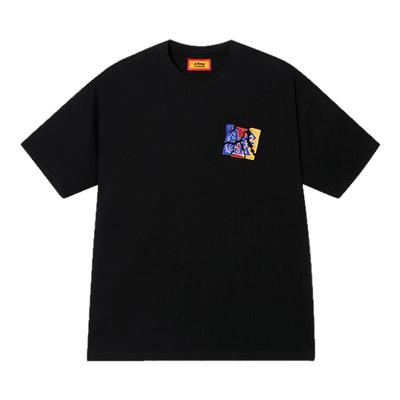 AFGK破坏碎裂刺绣短袖T恤