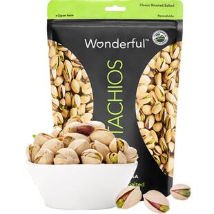 Wonderful万多福盐焗味大颗粒开心果源料来自加州